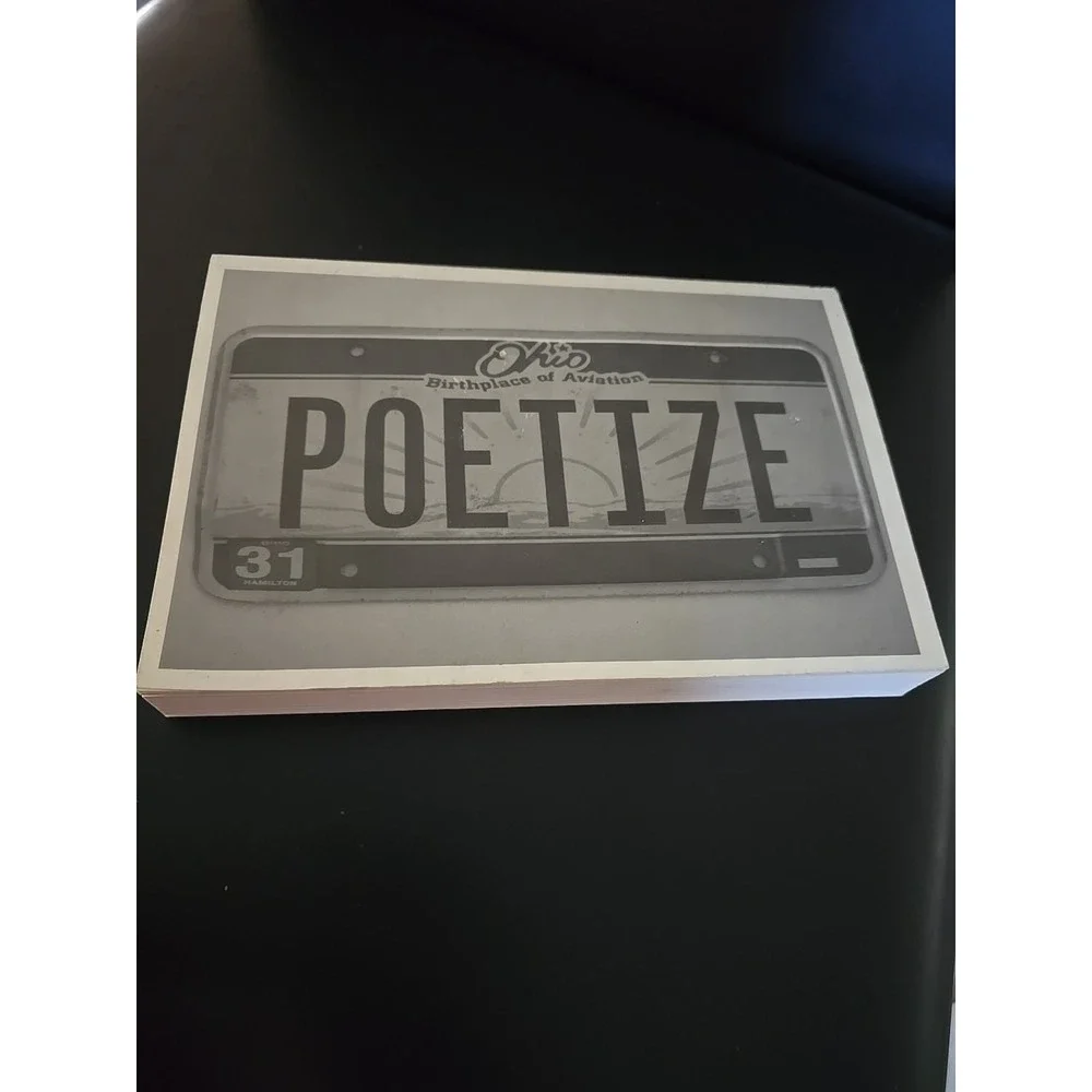 Poetize Carol Feiser Laque Paperback SIGNED Poetry Book Chicago Ohio